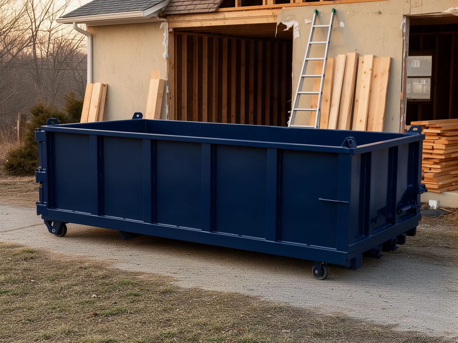 Roll-off dumpster from South Creek Dumpster Rental in Abbeville, SC